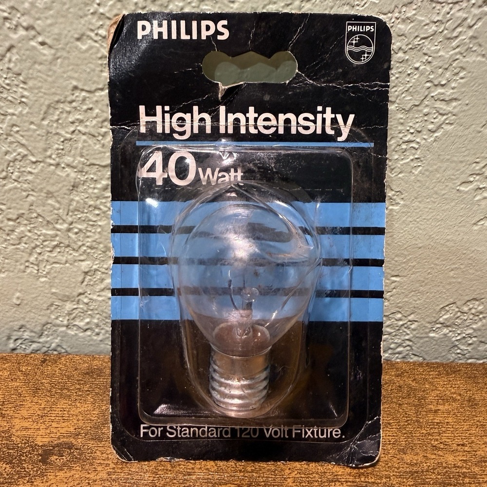 New Sealed‎ 40 watt high intensity bulb PHILIPS Lamp Fixture  For 120v Fixture